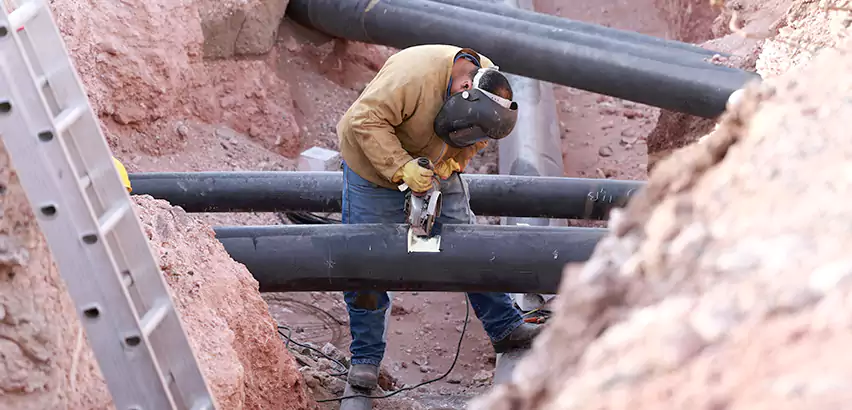 Cast Iron Sewer Pipe Replacement in Gahanna